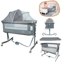 Berço Portátil Moisés Co-bed Balanço E Cinta Cinza - KaBaby Berço Portátil Moisés Co-bed Balanço E Cinta Cinza - KaBaby