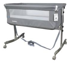Berço Portátil Moisés Co-bed Balanço E Cinta Cinza - KaBaby