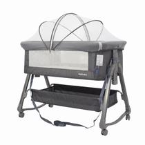 Berço Portátil Moises Co-bed Com Balanço Mosquiteiro e Cesto Cinza - Kababy Berço Portátil Moises Co-bed Com Balanço Mosquiteiro e Cesto Cinza - Kababy