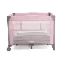 Berço Portátil Para Bebê Sleep Voyage Até 18Kgs 2 Alturas - Rosa