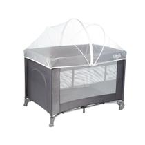 Berço Portátil Styll Baby Pocket 2 Níveis de Altura 0 a 18kg Cinza