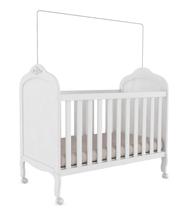 Berço Provençal Moveis Peroba Elo Americano MDF mini cama