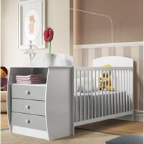 Berço Rafael Com Gavetas Para Colchão 130x60 Multimoveis Berço Rafael Com Gavetas Para Colchão 130x60 Multimoveis