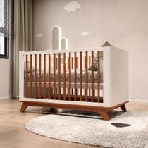 Berço Redondo Padrão Americano 2 em 1 Mini Cama Sambalelê