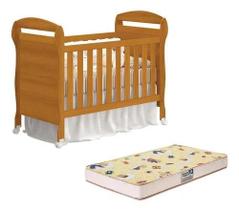 BERÇO RELLER DANNY SAVANA COM COLCHAO 130x70 D18