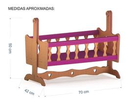 Berço Rocco Compatível Com Bebe Reborn P - Darama Berço Rocco Compatível Com Bebe Reborn P - Darama