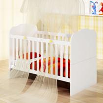 Berço Simples com Grade Multifuncional para Quarto de Bebê Berço Simples com Grade Multifuncional para Quarto de Bebê