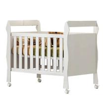 Berço Soninho Mini Cama 3 em 1 Tigus Cor Branco
