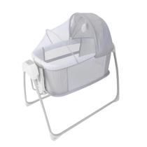 Berço Techno Bluetooth Cinza Claro - Mastela Berço Techno Bluetooth Cinza Claro - Mastela