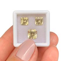 Berilo Amarelo Asscher SET 4,04ct