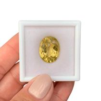 Berilo Amarelo Briolet Oval 13,16ct