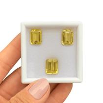 Berilo Amarelo EmeraldCut SET 17,28ct