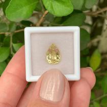 Berilo Amarelo Gota 2,56ct