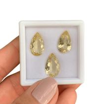 Berilo Amarelo Gota SET 10,97ct