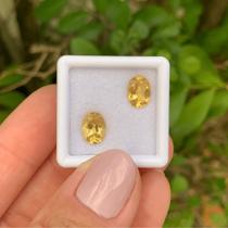 Berilo Amarelo Oval Par 2,29ct