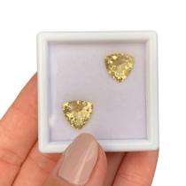 Berilo Amarelo Trillion Par 5,26ct