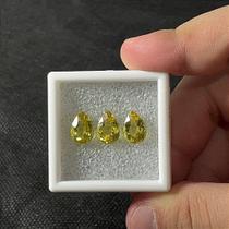 Berilo Facetado Gota Trio 8x11mm - 3 Pedras Berilo Facetado Gota Trio 8x11mm - 3 Pedras