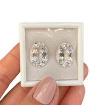 Berilo Incolor Oval Par 18,19ct