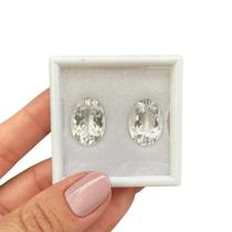 Berilo Incolor Oval Par 22,04ct