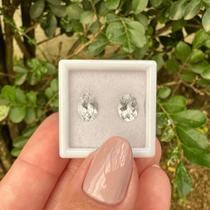 Berilo Incolor Oval Par 2,23ct