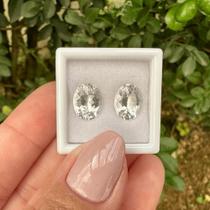 Berilo Incolor Oval Par 4,92ct