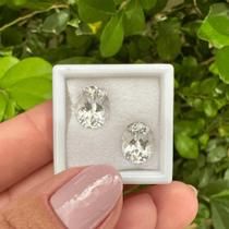 Berilo Incolor Oval Par 5,30ct