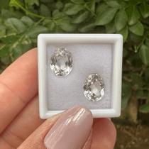 Berilo Incolor Oval Par 5,85ct