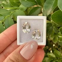 Berilo Incolor Oval Par 6,10ct (1)