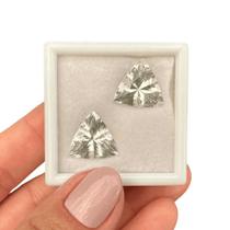 Berilo Incolor Trillion Par 13,14ct