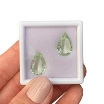 Berilo Verde Gota Par 8,35ct