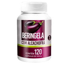 Beringela com alcachofra 500mg 120 Cáps Natuvite