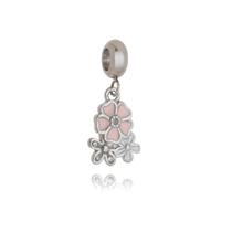 Berloque aco inox 3 flores Berloque aco inox 3 flores