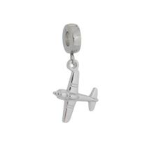 Berloque aço inox avião