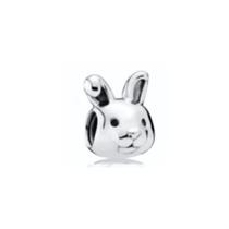 Berloque aco inox carinha de coelho Berloque aco inox carinha de coelho