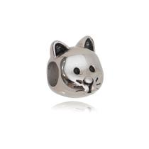 Berloque aco inox gato