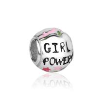 Berloque aço inox girl power Berloque aço inox girl power