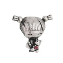 Berloque aco inox menina Berloque aco inox menina
