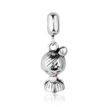 Berloque aço inox menina de laço Berloque aço inox menina de laço
