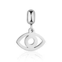 Berloque aco inox olho grego pedurado Berloque aco inox olho grego pedurado