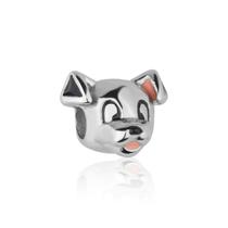 Berloque aco inox rosto de cachorro Berloque aco inox rosto de cachorro