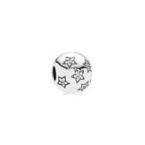 Berloque aco inox separador estrela com pedra