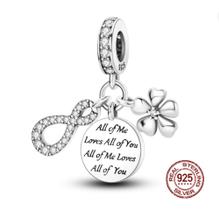 Berloque All of me Loves all of You trio em prata 925 Berloque All of me Loves all of You trio em prata 925