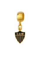 Berloque Atlético Mineiro Time De Futebol Banhado a Ouro 18k