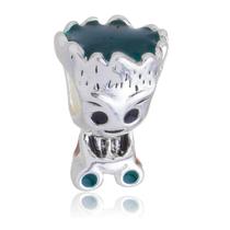 Berloque Baby Groot Marvel Separador Banhado a Prata 925 Berloque Baby Groot Marvel Separador Banhado a Prata 925