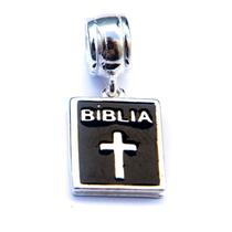 Berloque Biblia Esmaltada Prata 925 Berloque Biblia Esmaltada Prata 925