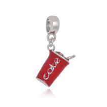 Berloque Boca Santa Semijoias Coke Cola Ouro Branco