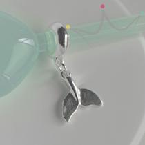 Berloque Cauda de Sereia Lisa - Prata Berloque Cauda de Sereia Lisa - Prata