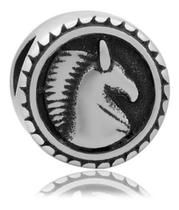 Berloque Cavalo Aço Inox Cirúrgico Antialérgico