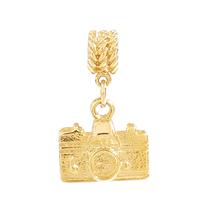 Berloque Charm Pingente Máquina Fotográfica Banhado Berloque Charm Pingente Máquina Fotográfica Banhado