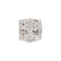 Berloque Charm Separador Flores Ródio Berloque Charm Separador Flores Ródio
